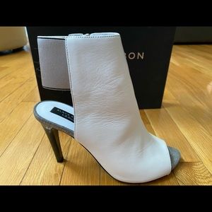 COPY - L.K. Bennett - Vivian White Luxury Leather…